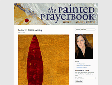 Tablet Screenshot of paintedprayerbook.com